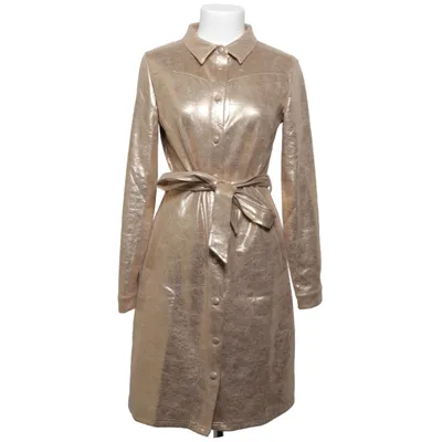 Skjortekjole (Guld) fra Smashed Lemon Elastan, Polyester