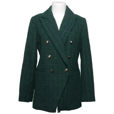 Blazer (Groen) van Primark Acryl, Katoen, Polyamide, Polyester, Viscose, Wol
