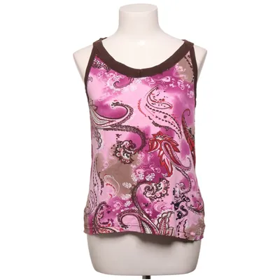 Tanktop  (Pink, Brun, Flerfarvet) fra Cecil Bomuld