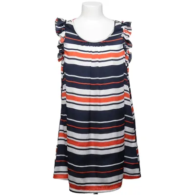 Jurk (Blauw, Wit, Rood) van Red Berry Polyester