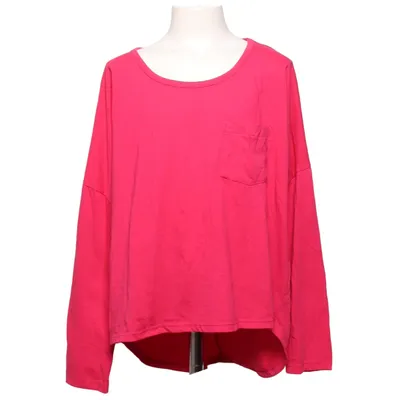 T-shirt à manches longues (Rose) de Mywear Young Coton, Polyester