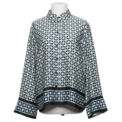 Skjorte (Blå, Sort, Hvid, Flerfarvet) fra H&M Polyester