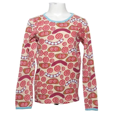Långärmad t-shirt (Beige, Röd, Flerfärgad) från Duns Ekologisk bomull