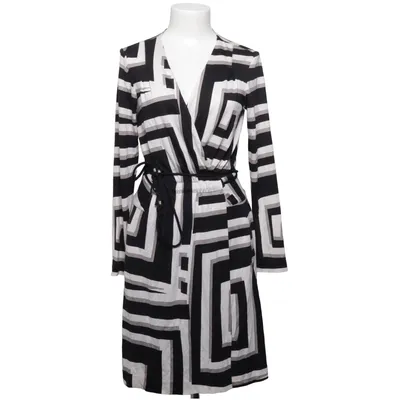 Wikkeljurk (Zwart, Wit, Grijs) van Diane von Furstenberg