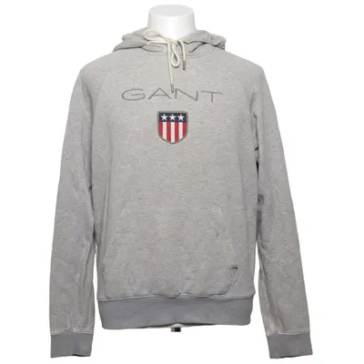 Huvtröja (Grå) från GANT Bomull, Polyester