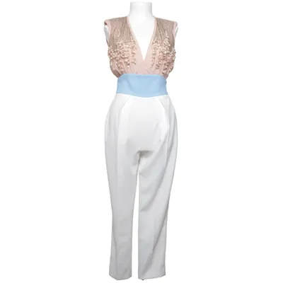 Byxdress (Vit, Rosa, Blå) från Elisabetta Franchi Polyester