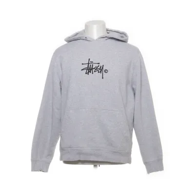 Sweat à capuche (Gris) de Stüssy Coton, Polyester