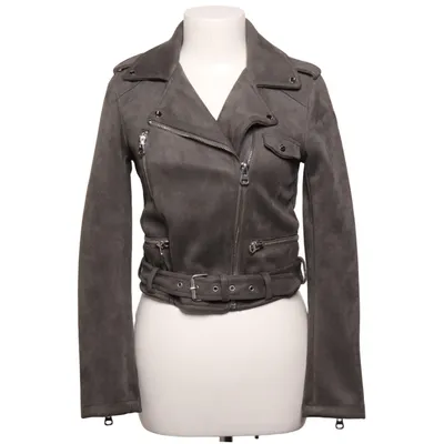 Bikerjakke (Grå) fra Pimkie Polyester