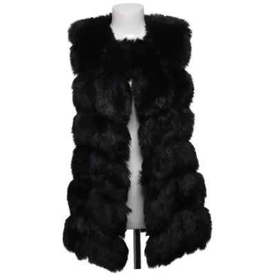 Outdoor vest (Zwart, Grijs) van Borninstockholm Acryl