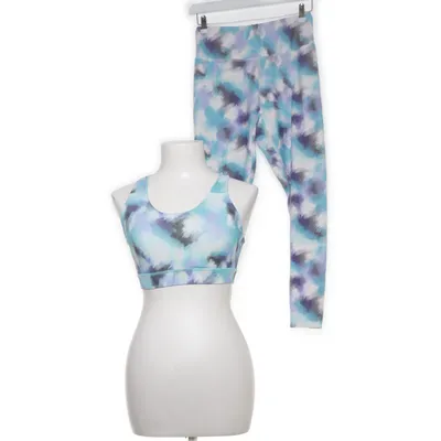 Ensemble de vêtements de sport (Bleu, Violet, Blanc, Multicolore) de Crane Élasthane, Polyester