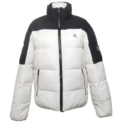 Vinterjakke (Hvid, Sort) fra Calvin Klein Jeans Polyamid, Polyester
