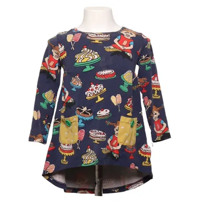 Dress (Blue, Multicolored) from Pippi Långstrump Elastane, Polyester
