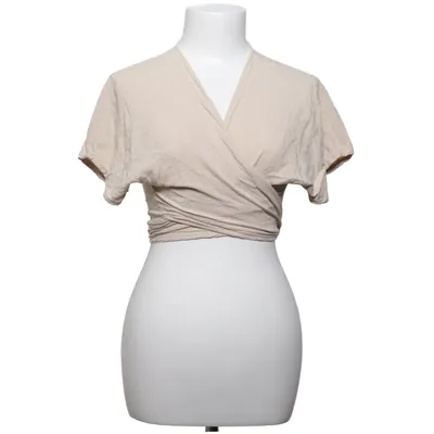 Wickeltop (Beige) von Clara Himmel Leinen, Viskose