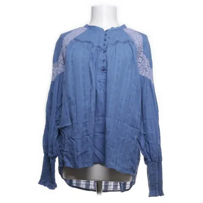 Henley shirt (Blue) from Project AJ117 Cotton
