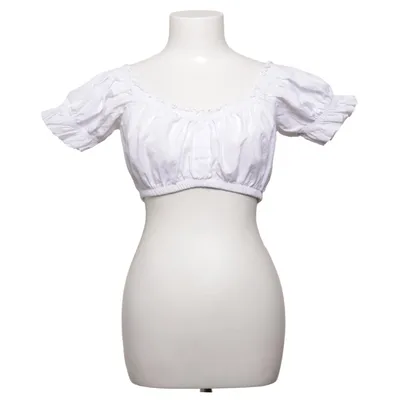 Dirndl blouse (Wit) van Lifos Katoen, Polyester
