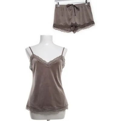 Pyjama (Bruin) van Hunkemöller Elastaan, Polyester