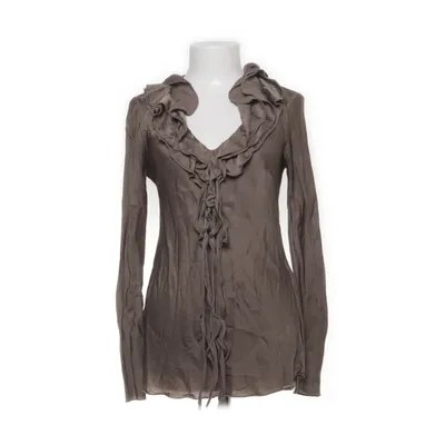 Blouse (Marron) de Stajl Soie, Viscose