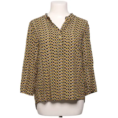 Blouse (Jaune, Noir, Blanc) de Mazing Viscose
