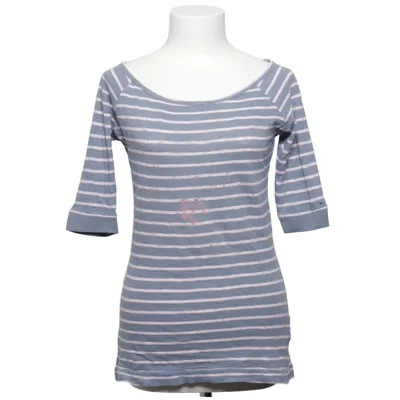 Langærmet t-shirt (Blå, Pink) fra Tommy Hilfiger Denim Bomuld