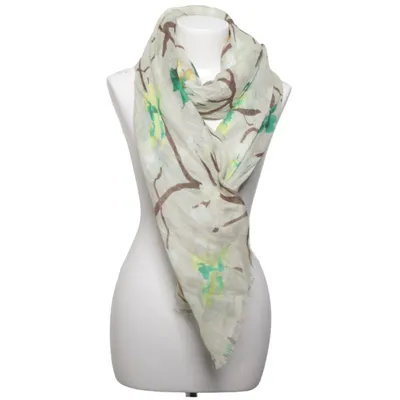 Sjal (Beige, Flerfärgad) från Massimo Dutti Linne
