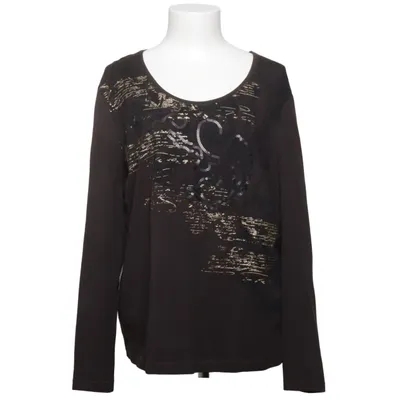 T-shirt à manches longues (Marron, Multicolore) de Taifun Coton, Élasthane