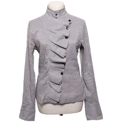 Blouse (Black, White) from Zeva