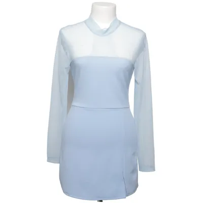 Jurk (Blauw) van L&S Elastaan, Polyester