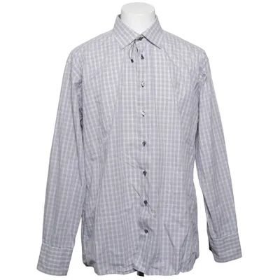 Chemise (Gris, Blanc) de Allan Clark Coton