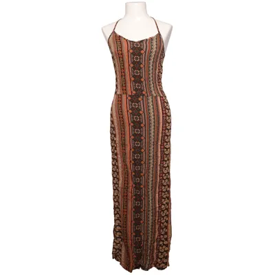 Robe longue (Marron, Vert, Multicolore) de Medicine