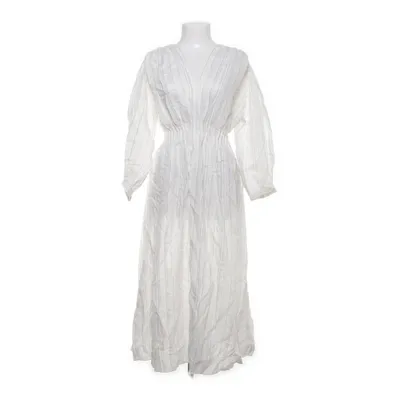 Långklänning (Vit, Svart) från Sandro Nylon, Polyester, Viskos