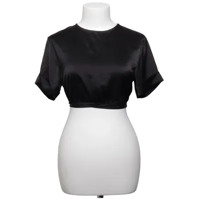 Crop top (Svart) från Gina Tricot Elastan, Polyester