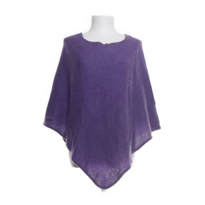 Poncho (Lila) från Davida Cashmere Kashmir