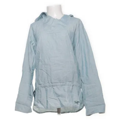 Huvtröja (Blå, Vit) från Arc'teryx Bomull, Linne, Polyester, Viskos