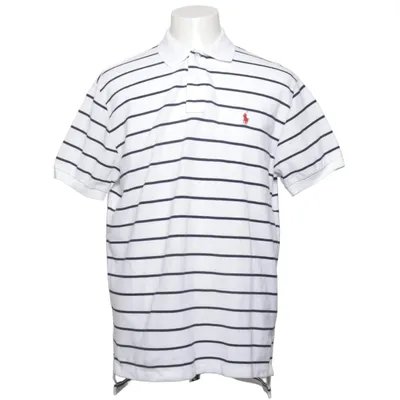 Pikétröja (Vit, Blå) från Polo Ralph Lauren Bomull