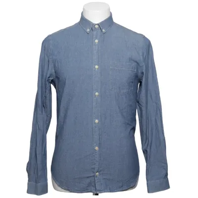 Denim blouse (Blauw) van Zara Man Katoen