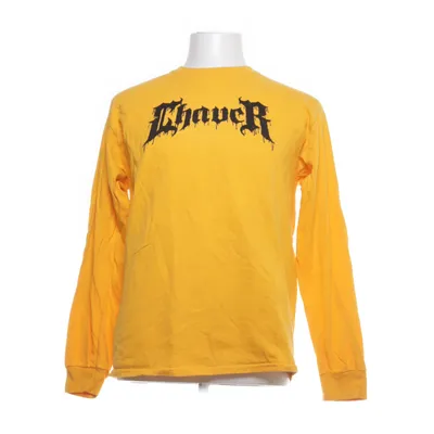 Long sleeve T-shirt (Yellow, Black) from Gildan Cotton