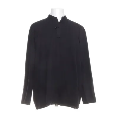 Henley shirt (Zwart) van Porsche Design by Van Laack Katoen, Polyester
