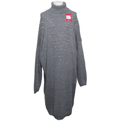 Turtleneck dress (Gray) from E & F