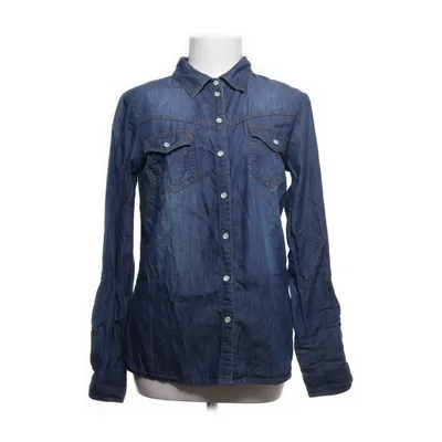 Denim blouse (Blauw) van John Baner