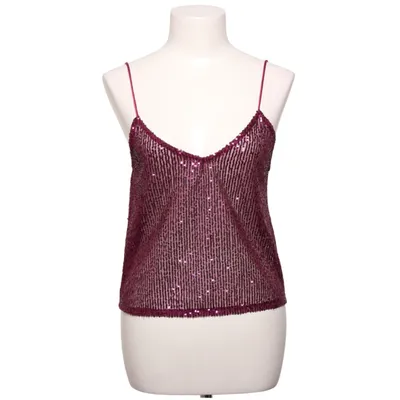 Tank Top (Purple) from Zara Polyester