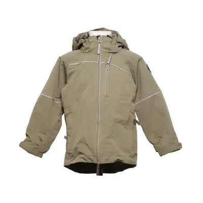 Outdoorjakke (Grøn) fra Polarn O. Pyret Polyamid, Polyester