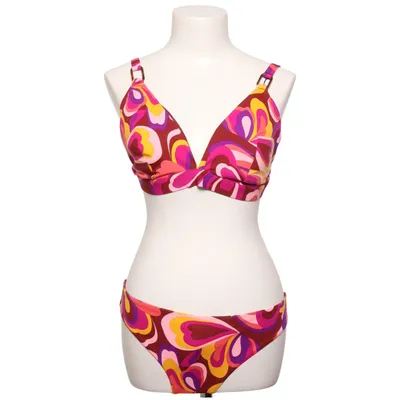 Bikini (Röd, Flerfärgad) från Chantelle Elastan, Polyamid, Polyester