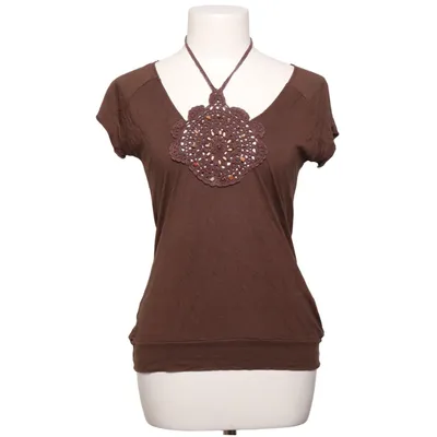 Haut (Marron) de VISUAL Élasthane, Viscose
