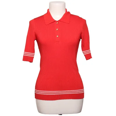 Poloshirt (Rood, Wit) van Sandro