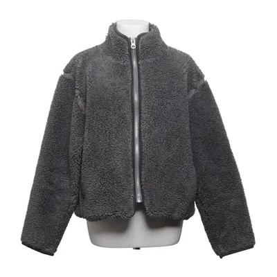 Fleece jas (Grijs) van Weekday Acryl, Polyester