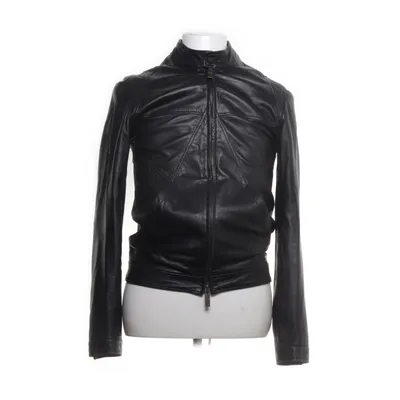 Leren jack (Zwart) van Karl Lagerfeld Leer, Polyester
