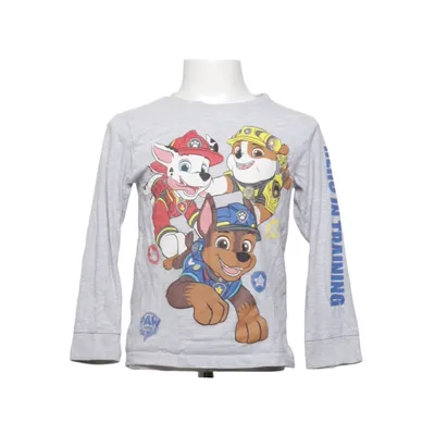 Långärmad t-shirt (Grå, Flerfärgad) från Paw Patrol Bomull, Polyester