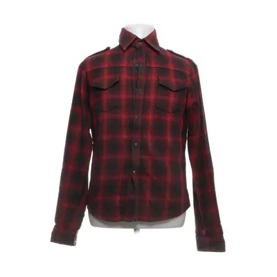 Flannel shirt (Red, Black) from The Mid Munk Acrylic, Cotton