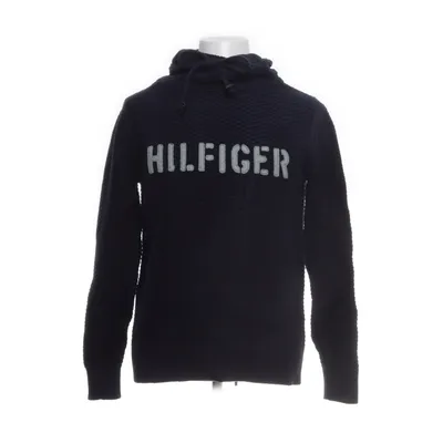 Rollkragenpullover (Blau) von Hilfiger Denim Baumwolle, Leder