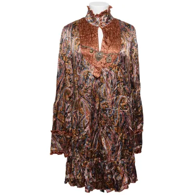 Dress (Brown, Multicolored) from Eleonora Amadei Viscose